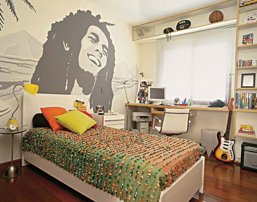 DORMITORIO RASTA RASTAFARI BOB MARLEY BEDROOM