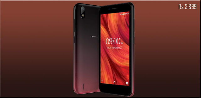 India Mobile manufacture company Lava has launched its new Lava Z41 mobile in India which is available in Midnight Blue and Amber Red colours. This mobile priced at Rs 3,899, here check Specifications, Review and Image.