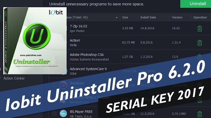IObit Uninstaller V 6.2.0 Pro: Serial Key is Available !