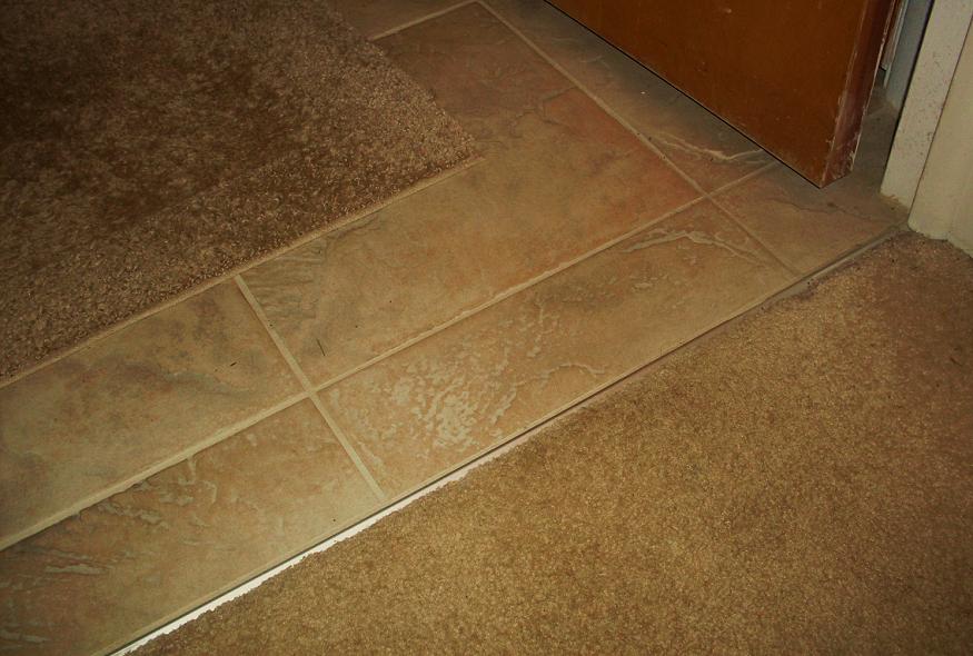 Floor Transition Tile to Wood