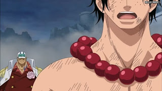 ワンピースアニメ 頂上戦争編 482話 赤犬 エース | ONE PIECE Episode 482