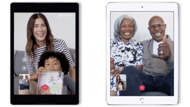 Google’s video chat app comes to iPads and Android tablets 