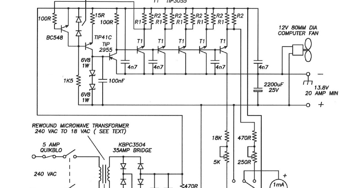  Skema  Power  Supply Regulator RANGKAIAN REGULATOR POWER  