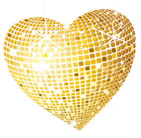 Gold_Disco_Heart_PNG_Clipart_Picture