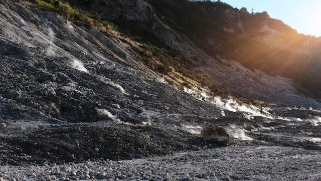 Le fumarole della Solfatara di Pozzuoli