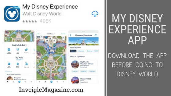 My Disney Experience app