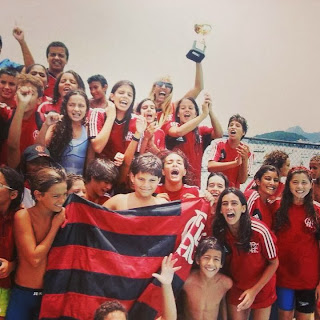 CR Flamengo Campeão Estadual Petiz de Verão de Natação de 2013