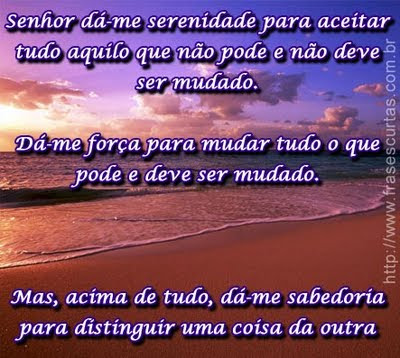 oração da serenidade