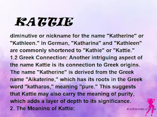 meaning of the name KATTIE