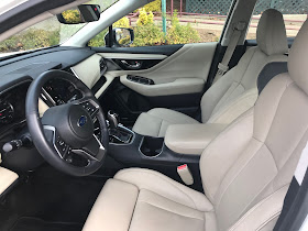 Interior view of 2020 Subaru Legacy Limited