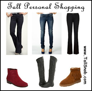 womens tall personal shopping