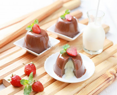 Resep Puding Lava