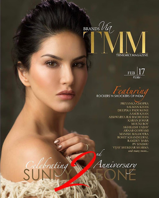 Latest Sunny Leone Image for TMM Magazine