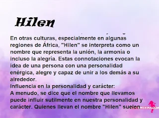 significado del nombre Hilen