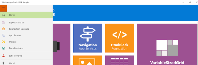 [Share & Use] Windows App Studio UWP Samples