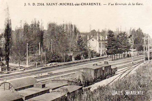 Charente ligne de l'Etat Gare Saint-Michel