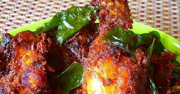 RESEPI AYAM GORENG REMPAH MAMAK PENANG