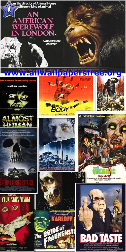 5800 Amazing Horror and B Movie Posters [Up to 5400 Px]
