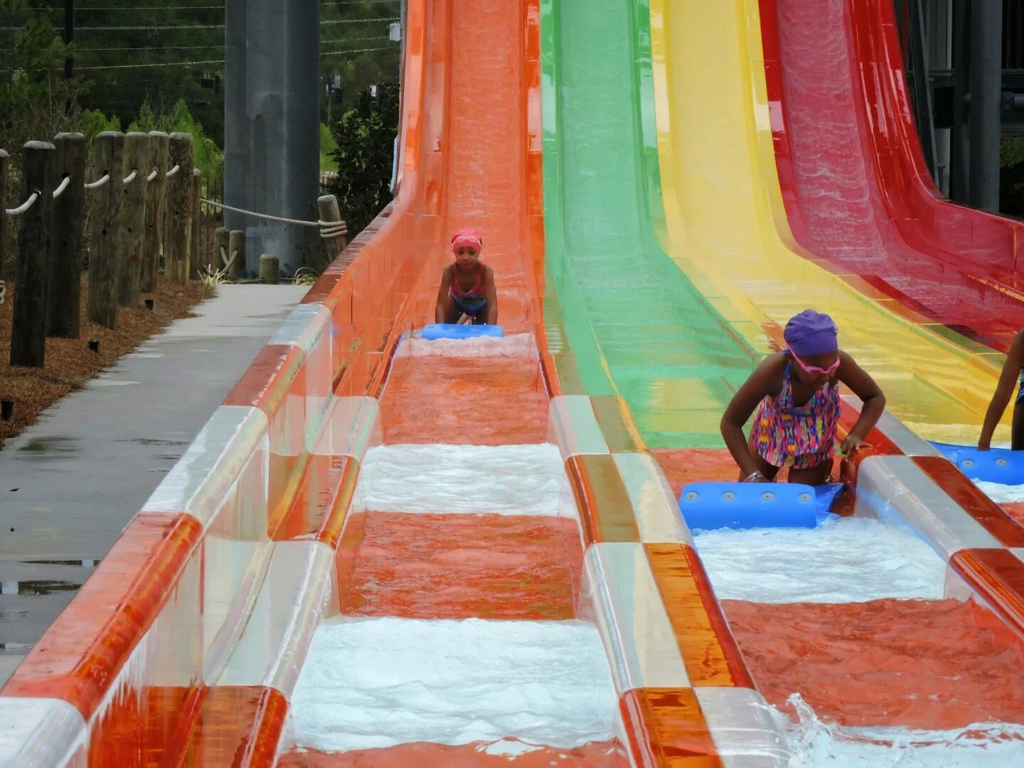 Spring Break at the Smoky Mountains Tennessee  (Wilderness at the Smokies outdoor pool)  via www.productreviewmom.com