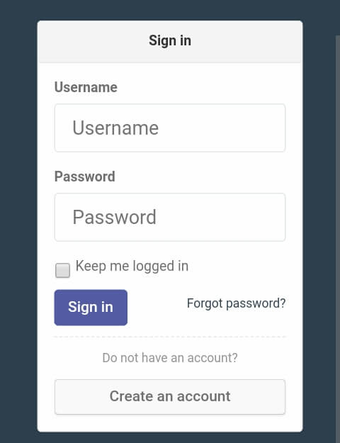 silahkan Masuk/Login menggunakan akun yang telah Anda daftarkan.