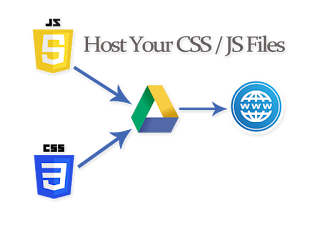 How to Host your CSS/JS on Google Drive for your website