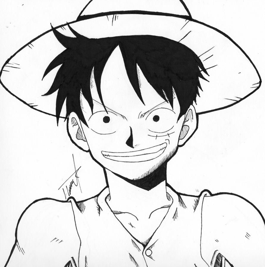 Luffy desenho do anime one piece em 2023  Chapeu desenho, Personagens  fáceis de desenhar, Desenhos de anime