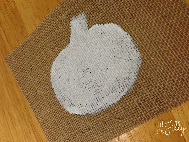 Framed Burlap Pumpkin Tutorial and Fun Fall Home Decor from Hi! It's Jilly