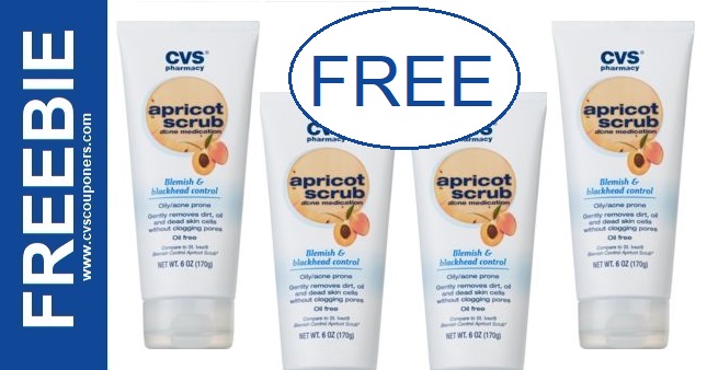 FREE CVS Health Apricot Scrub