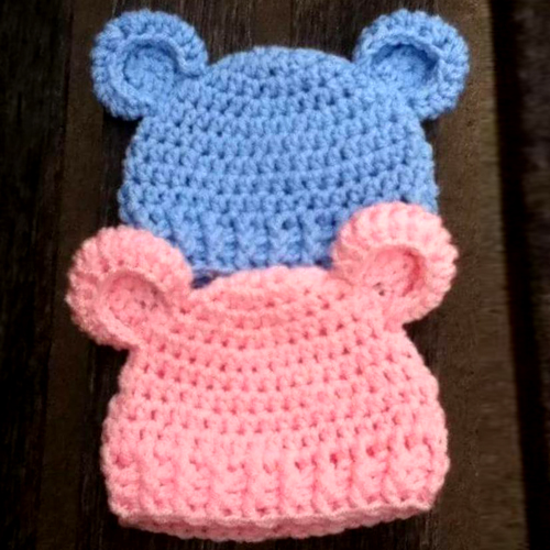 Baby Bear - Simple Baby Beanie - Free Pattern 