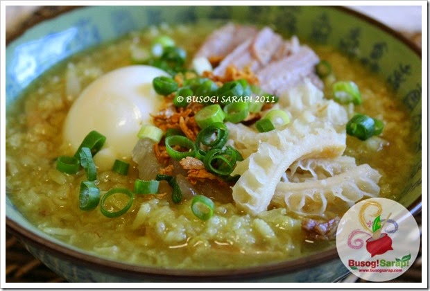 Busog Sarap Goto Filipino Beef Congee