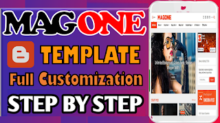 MagOne premium blogger THEME |  How to download, install and customize MagOne blogger theme?