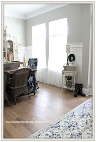 French Country Farmhouse Dining Room-New Paint- From My Front Porch To Yours
