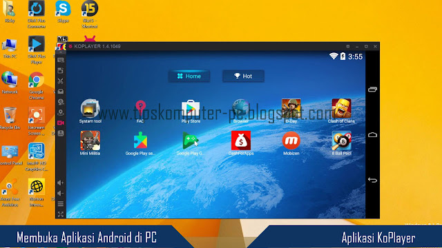 Membuka Aplikasi Android di PC