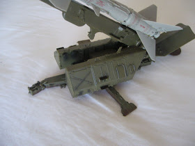 model of SAM missile