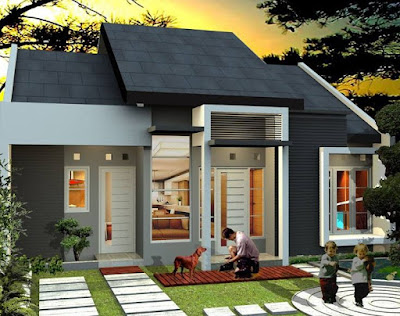 model teras rumah mewah terbaru