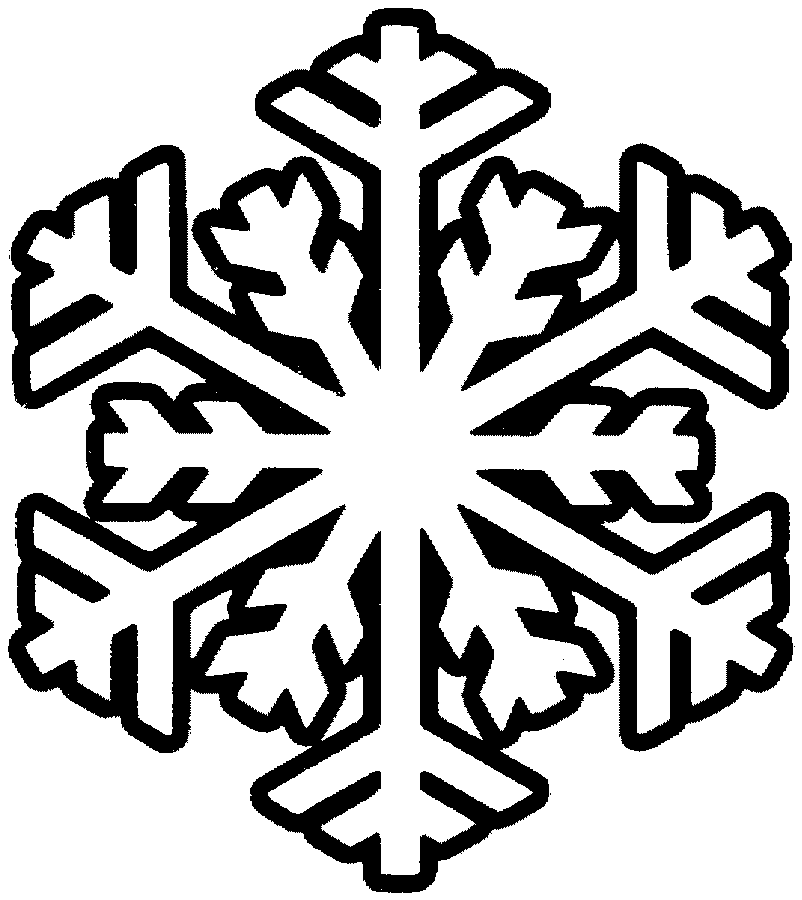 Coloring Pages Of Snowflakes