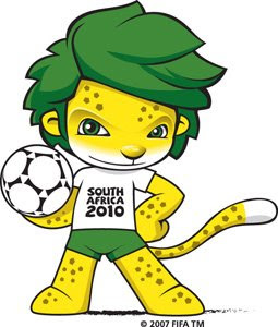  Zakumi the World Cup 2010 Mascot