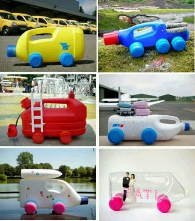  Ide Kreatif Mobil Mainan Anak Dari Botol Bekas Pemula 