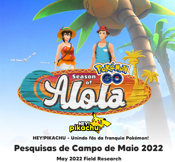 EVENTO ALOLA NO POKEMON GO - Como pegar os INICIAIS DE ALOLA em