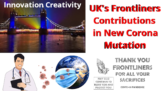 UK's Frontliners Contributions in New Corona Mutation