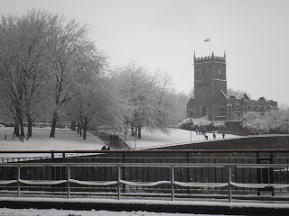 Snow in Bristol