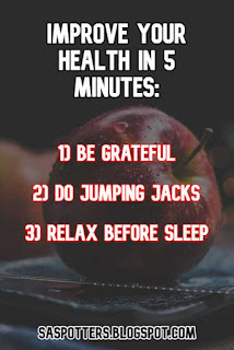 Improve your health in 5 minutes