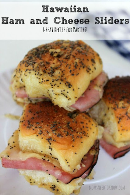 Hawaiian Ham And Cheese Sliders