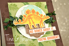 scissorspapercard, Stampin' Up!, Global Design Project, No Bones About It