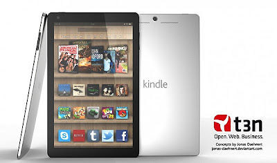 Kindle FIre 2 Model Render Released