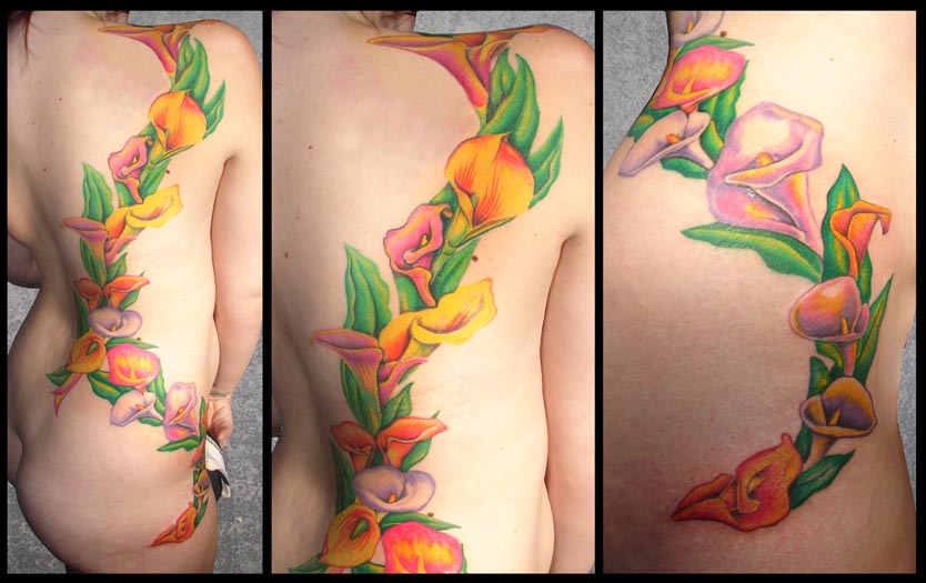 calla lilly tattoos. Lily Tattoo Pictures