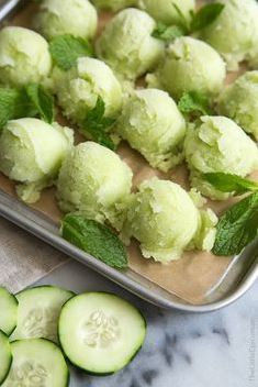   Cucumber Sorbet