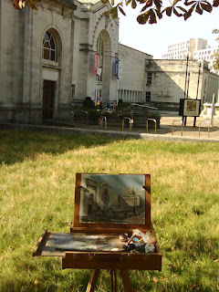 Southampton city gallery painting sketch