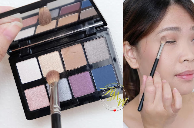 a photo of Avon True Color Stellar Celebration Makeup to go Palette review and look by Nikki Tiu of www.askmewhats.com