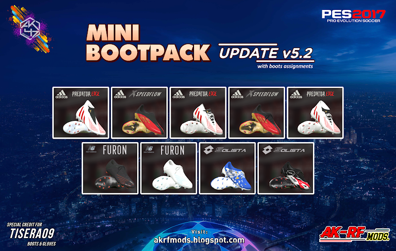 MINI Bootpack Update v5.2 - PES 2017